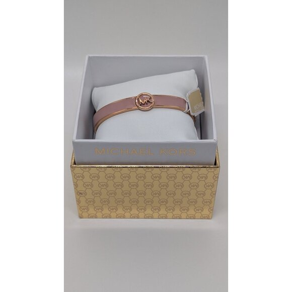 Michael Kors Pink/Dusty Gold Stainless Steel Bracelet - Picture 1 of 2